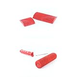 Relieves de rodillo de pintor con asa Painter 17,78 cm + 2 piezas herramientas de goma