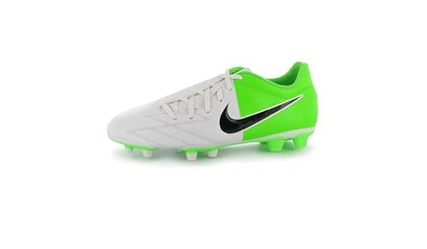 white and green football boots