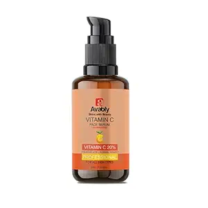 Avably Skin Illuminate 20 % Vitamin C Face Serum For Glowing and Radiant Skin with High Potency Vitamin C & Hyaluronic Acid & Aloevera For Men and Women 30 ML