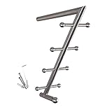 ideal geeignet für die stabile Wand oder Paneel Montage am Flur - Garderobe - Außen & Innenbereich