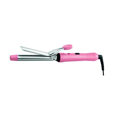 Carmen C81003P Hair Curling Tongs with 2 Heat Settings - Pink