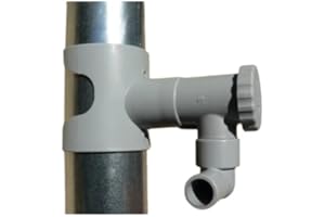 Récupérateur d'eau de pluie CAPT'EAU pour conduits circulaire (GRIS)