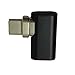 Produktbild CHOULI Aluminum Mini USB to Type-C Magnetic Elbow Adapter Fast Charging Converter Black