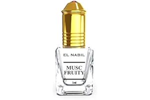Fruity Musc El Nabil 5 ml aceite de perfume sin alcohol oriental árabe oud misk moschus