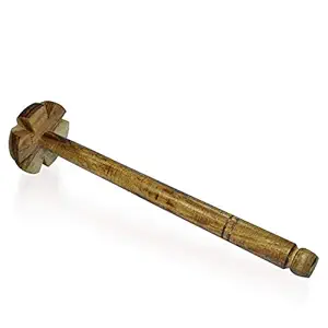 SKOOT SALES CORPORATION Handmade Wooden/Mixer Hand Blender | Whisk Hand Blender for Kitchen.(Wooden Hand Blender)