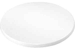 Bolero gl972 redondo tablero de la mesa, color blanco