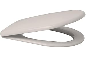 Roca A801360174 Pint Meridian Pergamon - Asiento y Tapa de Inodoro, Beige Claro