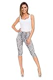 El material de impresión de cebra resalta tu forma y hace que tu estilo sea aún más de moda.