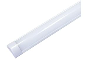 SILAMP Réglette LED 60cm 24W - Blanc Neutre 4000K - 5500K