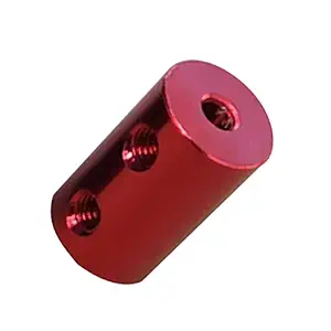 Phenovo Aluminum Flexible Shaft Coupling Rigid Coupler Motor Connector Flexible Motor Coupling Aluminum Alloy Coupler 2-10mm - 2-4mm