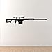 Produktbild wandaufkleber 3d küche Barrett Sniper Army Rifle Fifty für Wohnzimmer Jungen Hobby Schlafzimmer