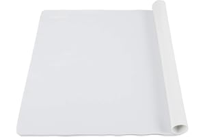 LONGFITE Tapis en silicone isolé pour cuisine Conntertop Protecteur Tapis de cuisson Tapis de pâtisserie Table de table (1 pièces L tapis gris)