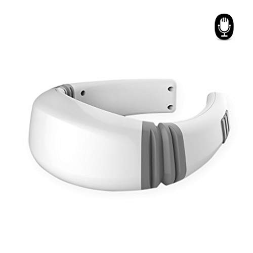 Preisvergleich Produktbild Nackenmassagegerät - Elektrische Zervixtherapie Physiotherapie Selbstmassagegerät 6-Modus-Multifunktionsmassagetechnologie 3D-Spracherkennung Intelligentes Design