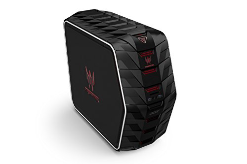 Acer Predator (G6-710) Desktop-PC (Intel Core i5-6600K, 8GB DDR4-RAM, 128GB SSD + 2TB HDD, Nvidia Geforce GTX 970, DVD, Win 10 Home, inkl. Predator Tastatur und Maus) schwarz - 17