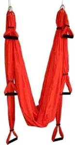 IRIS Aerial Yoga Trapeze Kit Body Hammock Yoga Swing Rigging for Antigravity Yoga Sling Inversion Hanging Equipment for Air Yoga Inversion Exercises