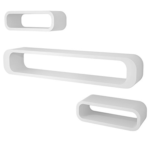 Hängeregal Bücherregal Wandregal-Set in verschiedenen Farben - 5