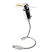 Produktbild Hrph Neue LED-USB-Ventilator Uhr Mini Flexible Zeit mit LED-Licht - kühle Gerät