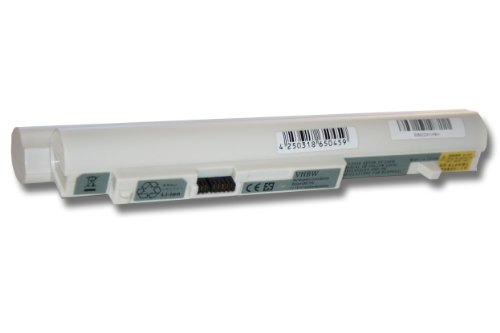 vhbw Akku 4400mAh (11.1V) weiß für Notebook, Laptop Lenovo IdeaPad S10-2, S10-2 20027, S10-2 2957 wie 55Y9382, 55Y9383, 57Y6273, 57Y6275, L09M3B11.
