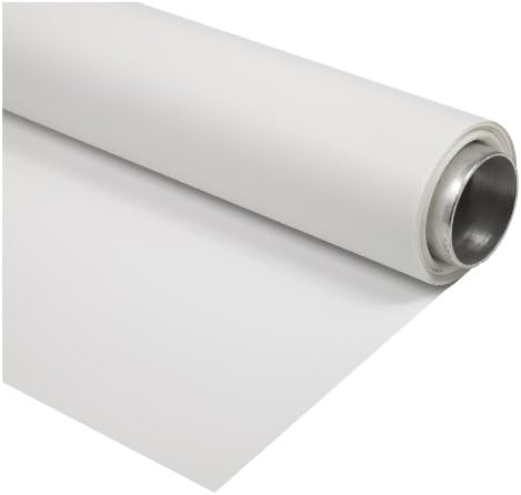 Bessel 2.0x4.0 m Studio Size Vinyl Backdrop/Photographic Background - High Key White