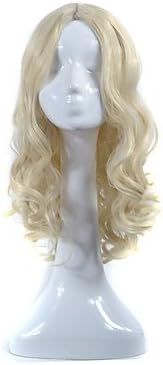 Gzhuang Europe and the United States Selling Fake White in the Sub-Liu Hai long Curly Hair Sets of Large Waves of Rice White Wigs Head Sets 26inch , 24 inch