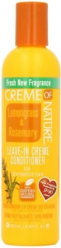 Creme of Nature Lemongrass &amp; Rosemary Leave In Creme Conditioner for Dehydra Hair, 8.45 Oz by COLOMER U. S. A. Inc. English Manual)