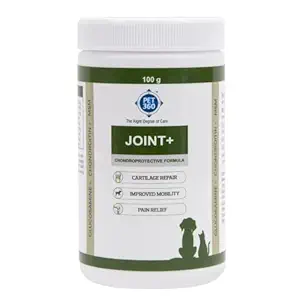 PET360 Joint+ Chondroprotective Formula with Glucosamine, Chondroitin, MSM | Hip, Joints, Cartilage Supplement for Adult Dogs, Puppy, Senior Dogs & Cats 100 gm