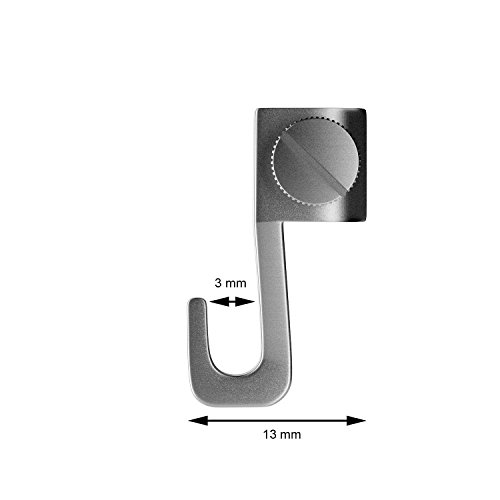 10 Bilderhaken – Mini – für Galerieschiene bzw. Bilderschiene von Hang-it - 7