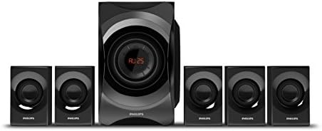 Philips SPA8000B/94 5.1 Channel Multimedia Speakers System (Black)