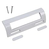 Manija de puerta de repuesto hecho para Spares2go para adaptarse a teka combis (blanco)
