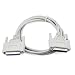 Produktbild Comomingo DB25 Parallel-Stecker auf Buchse MF-Parallel-LPT-Druckerkabel Verlängerungskabel (weiß)