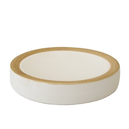 Beiges 5-tlg. Badset SAVANNA – bestehend aus Seifenspender Seifenschale Zahnputzbecher Zahnbürstenhalter WC-Bürste – afrikanischer Design Stil – aus Keramik - 3