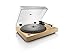 Price comparison product image Lenco L-91 Wood | 33 & 45 RPM Belt Drive USB Turntable for Vinyl with Integrated Stereo Pre-Amplifier and Premium Audio Technica AT-95 Cartridge - Wood Record Player