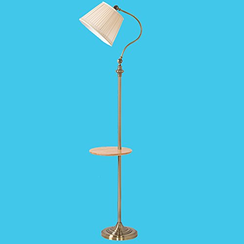 Preisvergleich Produktbild Amerikanische Stehleuchte kreative einfache moderne Wohnzimmer Schlafzimmer Bett Haus Haus Studie Haus Lampe Retro Couchtisch vertikale Tischlampe (Farbe : Grüne Bronze)