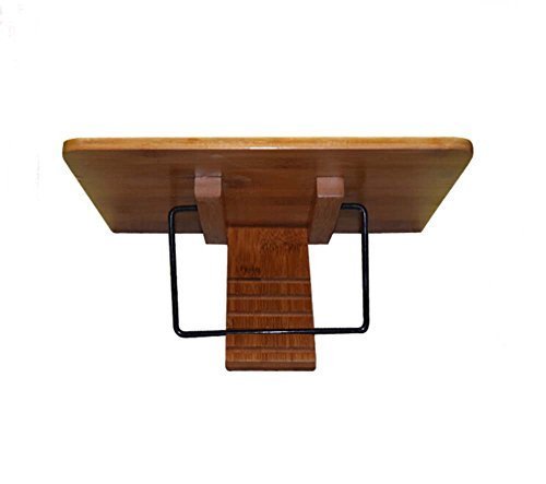 LH246-1 Leseständer Buchhalter aus Natur Bamboo, Große Ausführung - 7