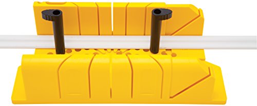 Stanley Gehrungslade Kunststoff inklusive Rückensäge, Haltennocken-System, 90°/45°/22.5° Winkel einstellbar, 1-20-600 - 3