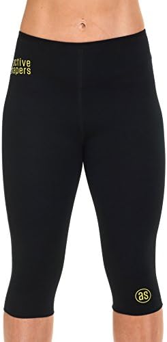 Active Shapers Active Capri Hot Pants Slimming Thermo Anti Cellulite Weight Loss Wear (Small)