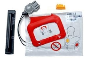 Fysiokontroll laddnings-PAK set L för LIFEPAK Defibrillator CR Plus/LIFEPAK Express – batteri och elektroder för AED Defi