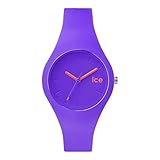 Ice-Watch - ICE chamallow Purple - Lila Damenuhr mit Silikonarmband - 001146 (Small)