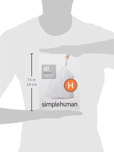 Simplehuman Müllbeutel, 10 / 12 l, 20 Stück