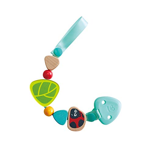 Preisvergleich Produktbild Hape E0020 Schnullerkette"Marienkäfer", türkis