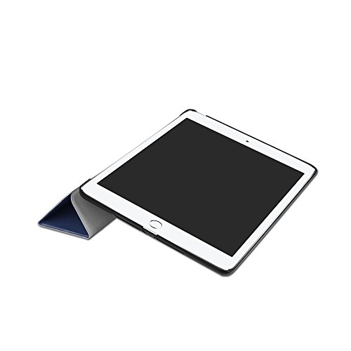 AVIDET Ultra Slim iPad 9.7 (2017) Hülle Case Superleicht Ständer Smart Shell Cover Schutzhülle Etui Tasche für iPad 9.7 2017 Tablet-PC (Blau) - 6