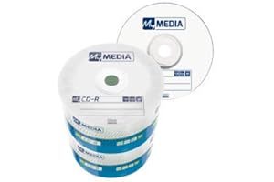 MyMedia CD-R 700 MB / 80 min 52x, matt silver, pack of 100