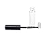 5PCS 4ml Reusable Empty Clear Mascara Tube Eyelashes Wand Tube Vials Bottle Container With Plug for DIY Cosmetics