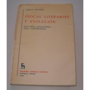 Epocas literarias y evolucion 1
