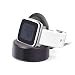 Produktbild Jaylaka Pebble Time Ladekabel - Ladestation Charger Dockingstation Charging Plattform Adapter mit Micro USB Kabel fürfür Pebble Time/Time Stahl/Time Round/Pebble 2 Smart Watch (Schwarz)