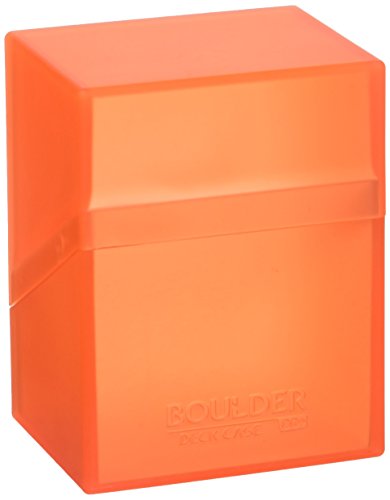 Ultimate GuardUGD010845 Boulder 80+ Deck Case, Poppy Topaz
