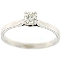 Ring aus Weißgold mit Diamanten