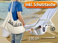 PEARL 2in1-Strandtasche & Liegetuch aus flauschigem Frottee - 6