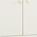 Steens 2-Door/1-Drawer Low Kids Wardrobe, White