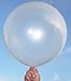 Produktbild Ballonpoint - 5 Stück extra starke Riesenballons Typ R120 -118-00 Ø40cm /16inch, Umfang 120cm unbedruckt, Ballonfarbe TRANSPARENT-NATURFARBE, XXL Riesenluftballon / Jumboballoon Typ R120U ohne Ballonverschluss. Hergestellt in Österreich